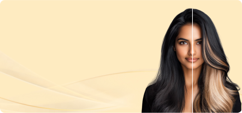 Virtual Hair Colour Try-On